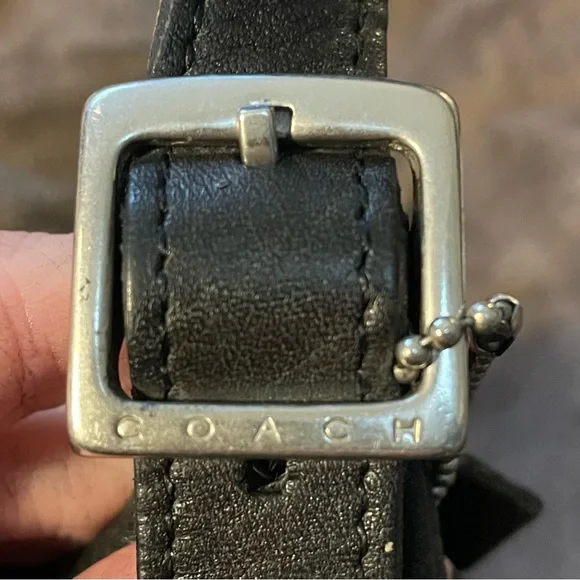 Vintage Coach Slim Hippie Flap Satchel - Picture 6 of 6